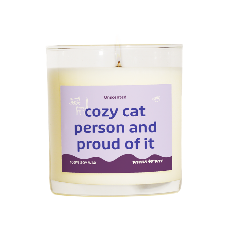 Cozy Cat Person and Proud of It