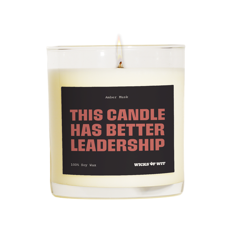 This Candle Has Better Leadership