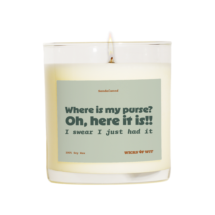 Where Is My Purse? Oh, Here It Is!!