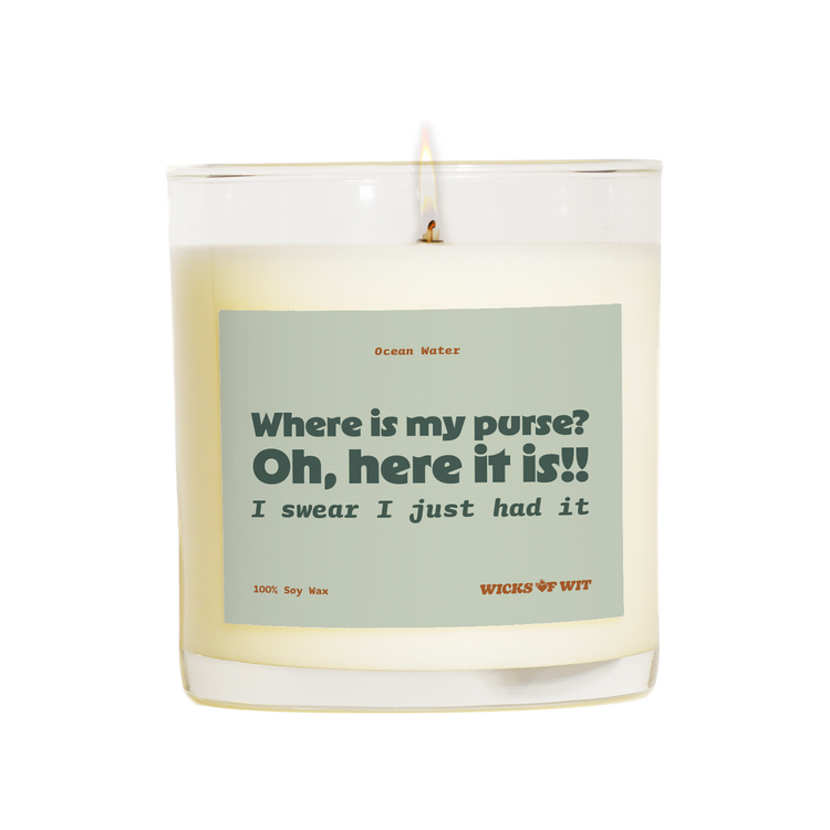 Where Is My Purse? Oh, Here It Is!!