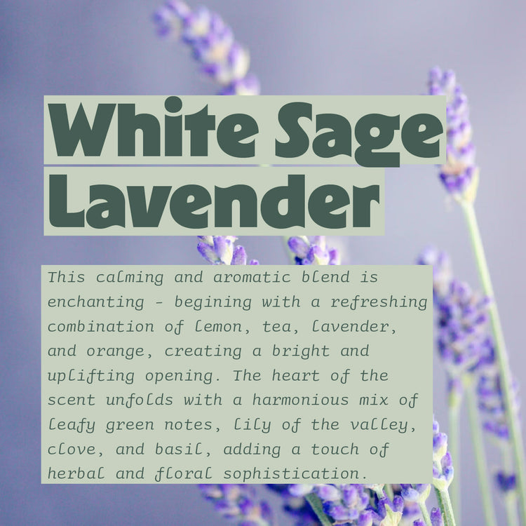Zen White Sage Lavender Lifestyle